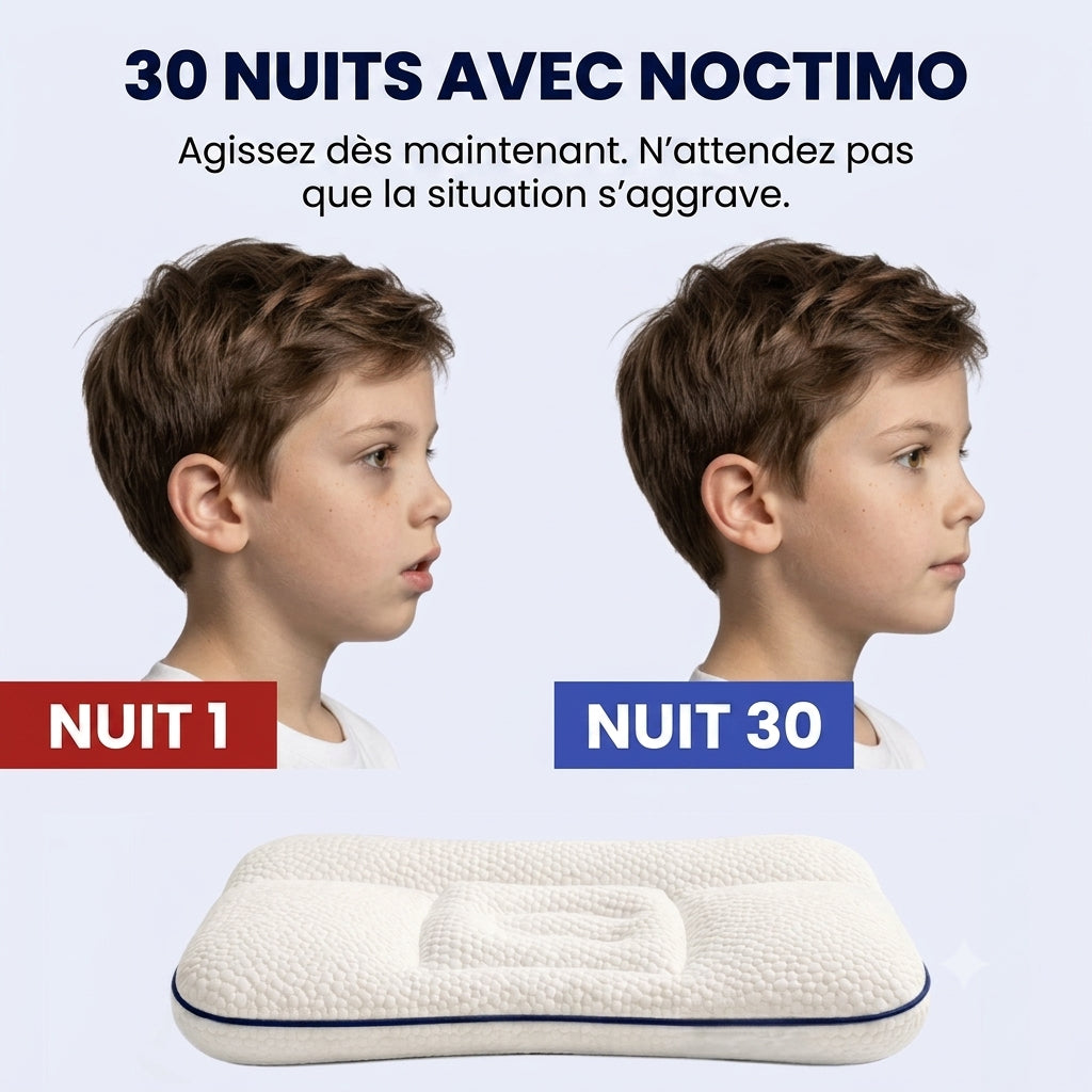 Noctimo - l'Oreiller Postural Enfant